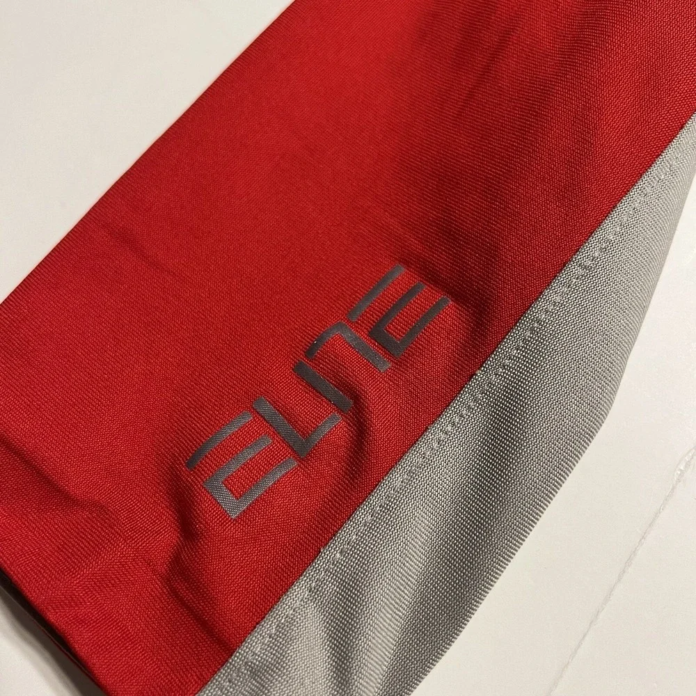 Nike Elite Ohio State Buckeyes Shirt Warm Up Basketball Size XL Dri Fit Stitched